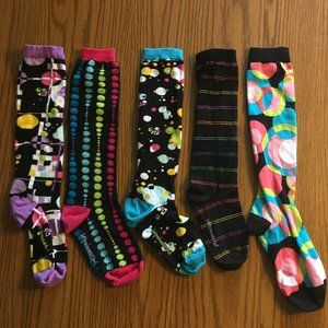 LittleMissMatched 5 Patterned Knee High Socks